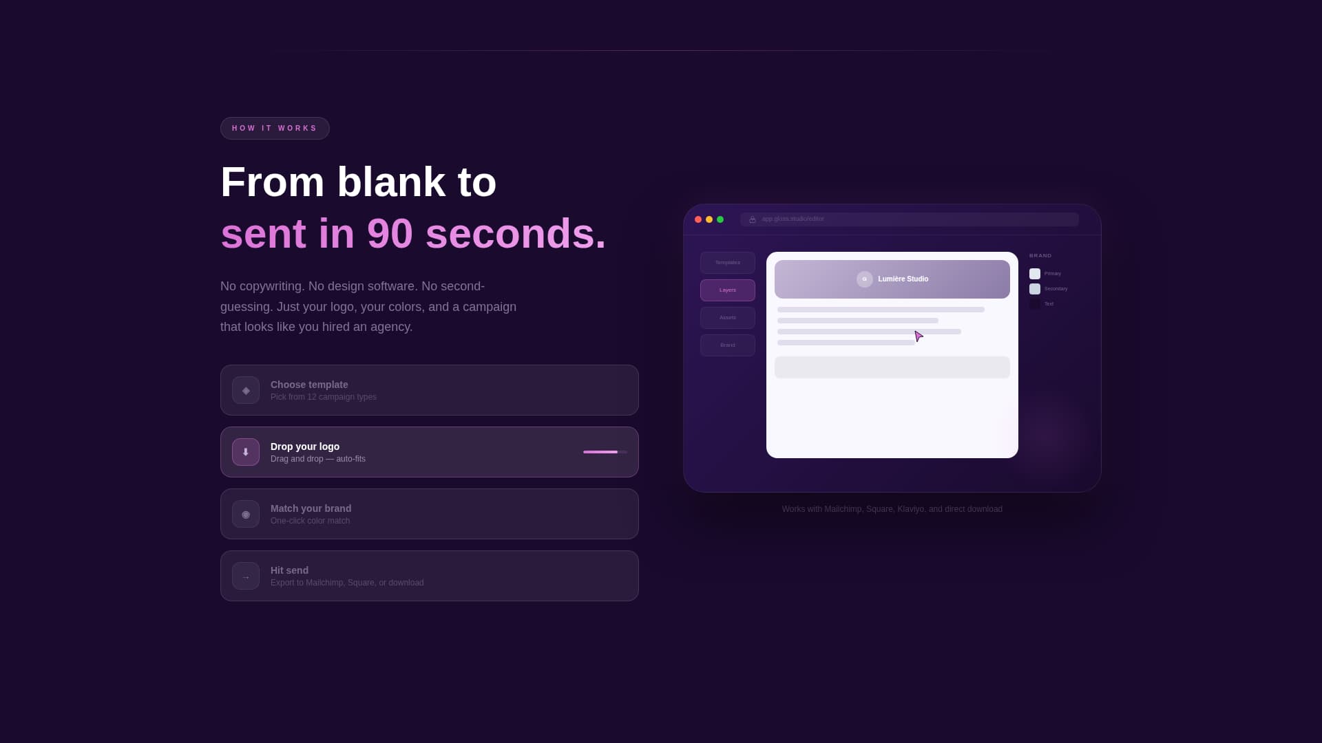 Gloss - Radiant Salon Landing Page Template