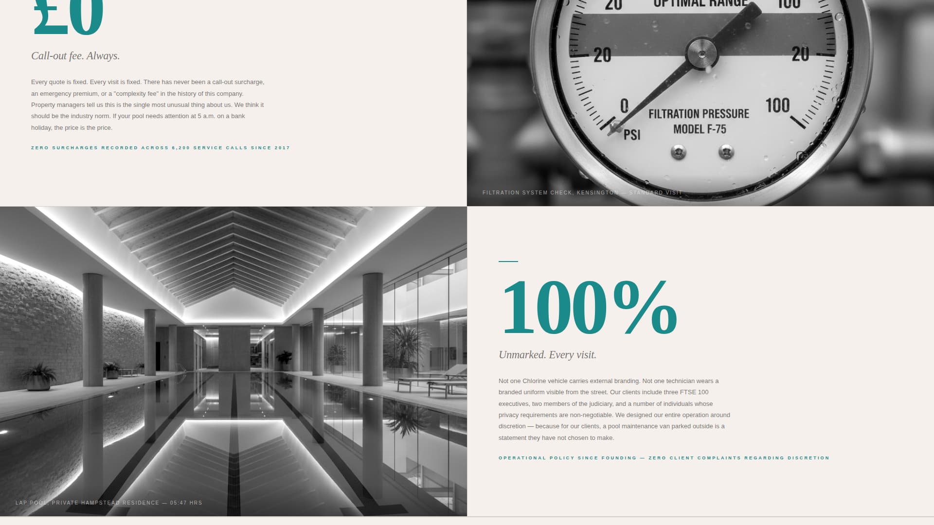 Chlorine - Authoritative Poolcleaning Landing Page Template