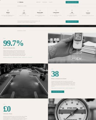 Chlorine - Authoritative Poolcleaning Landing Page Template