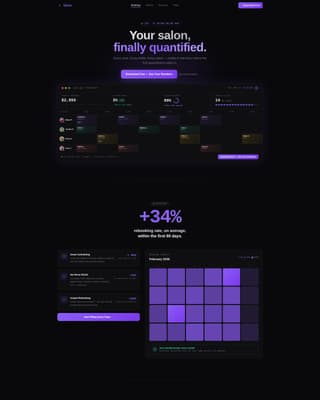 Beauty & Salon Digital Presence Specialist Professional Website Template