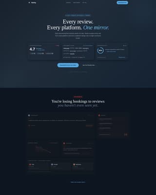 Vanity - Powerful Salonreputation Landing Page Template
