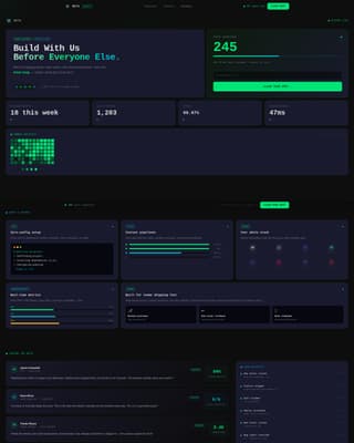 Beta - Highvelocity Launch Landing Page Template