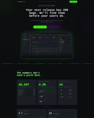 Bugfield - Dynamic Betatesting Landing Page Template