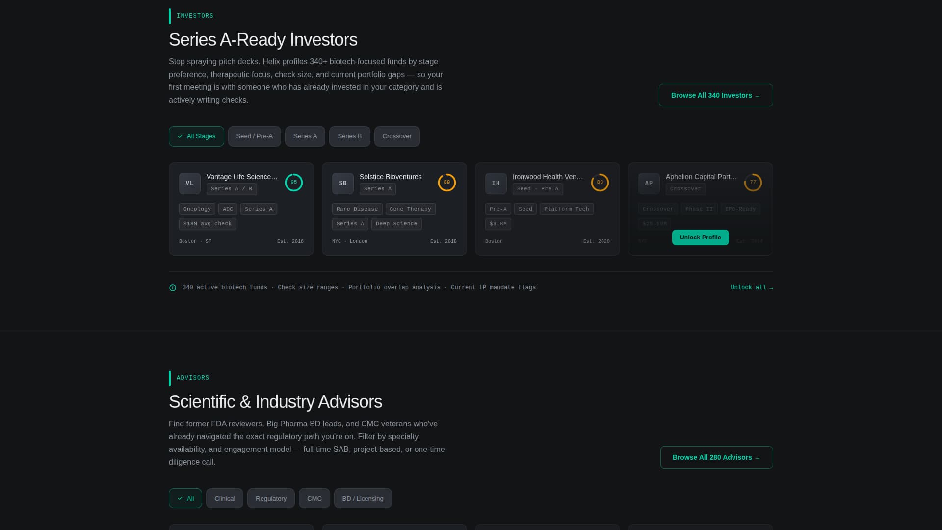 Helix - Powerful Biotech Landing Page Template