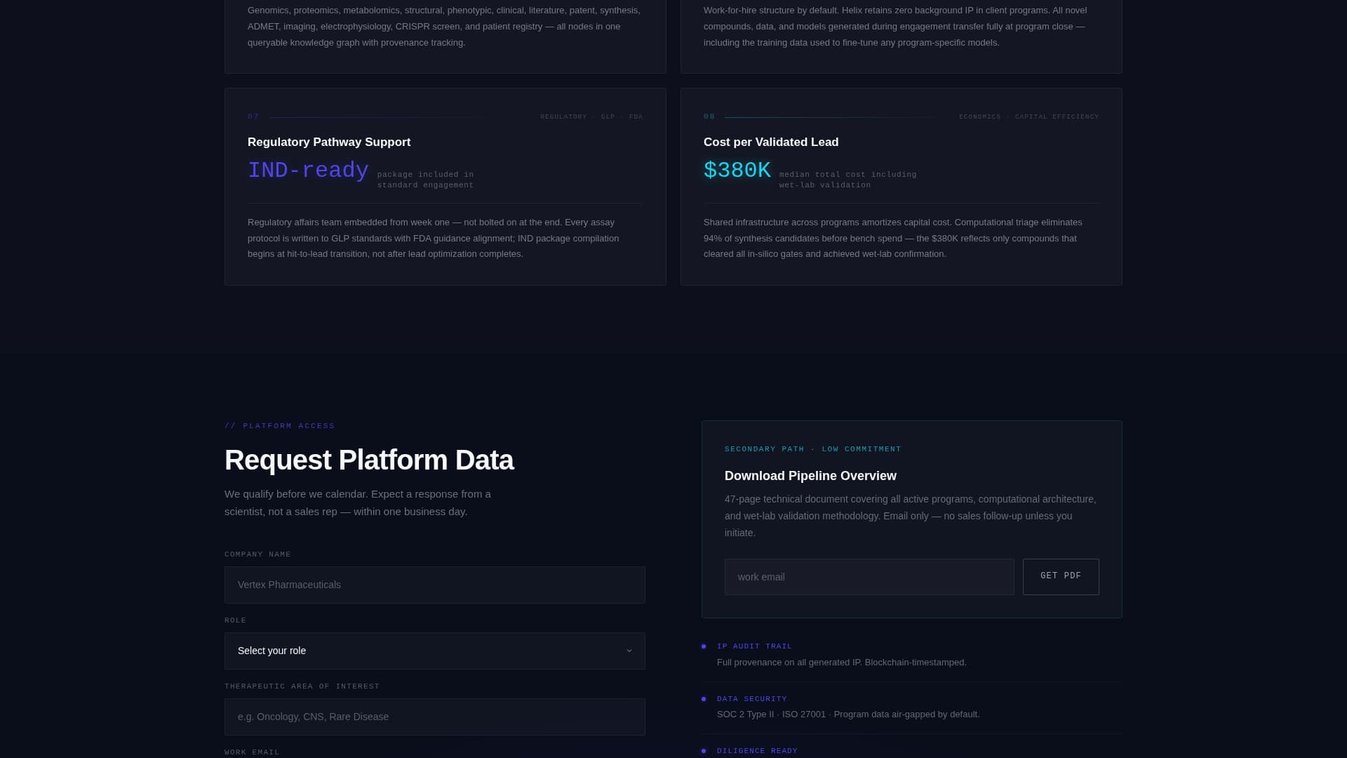 Biotech Startup Professional Website Template