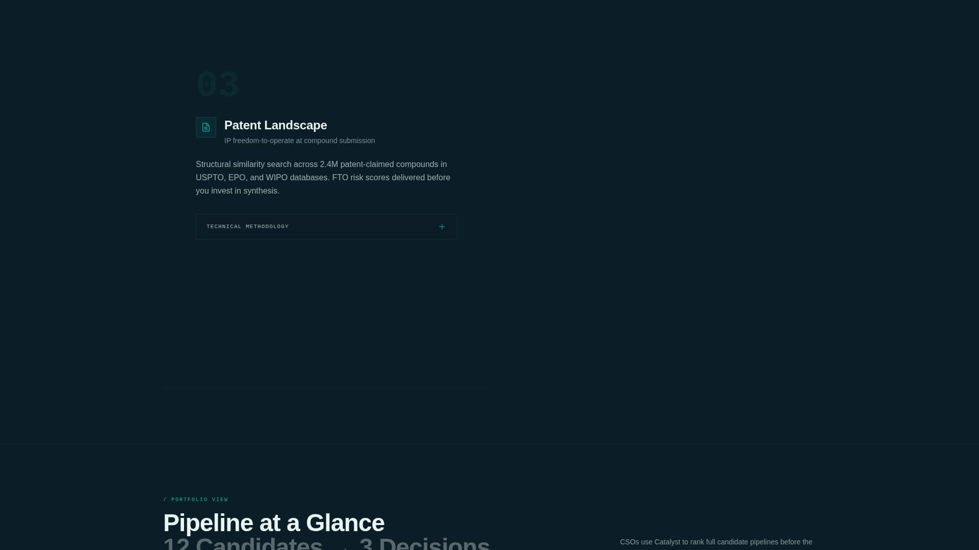 Catalyst - Powerful Biotech Landing Page Template
