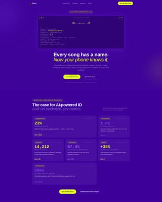 Flock - Intelligent Birding Landing Page Template