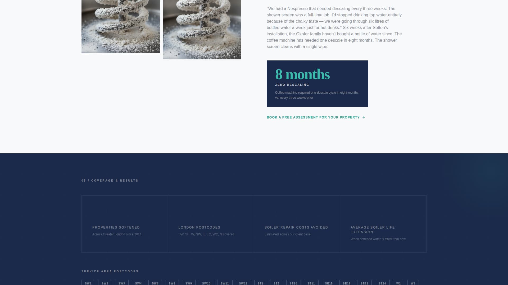 Soften - Precision Watersoftener Landing Page Template
