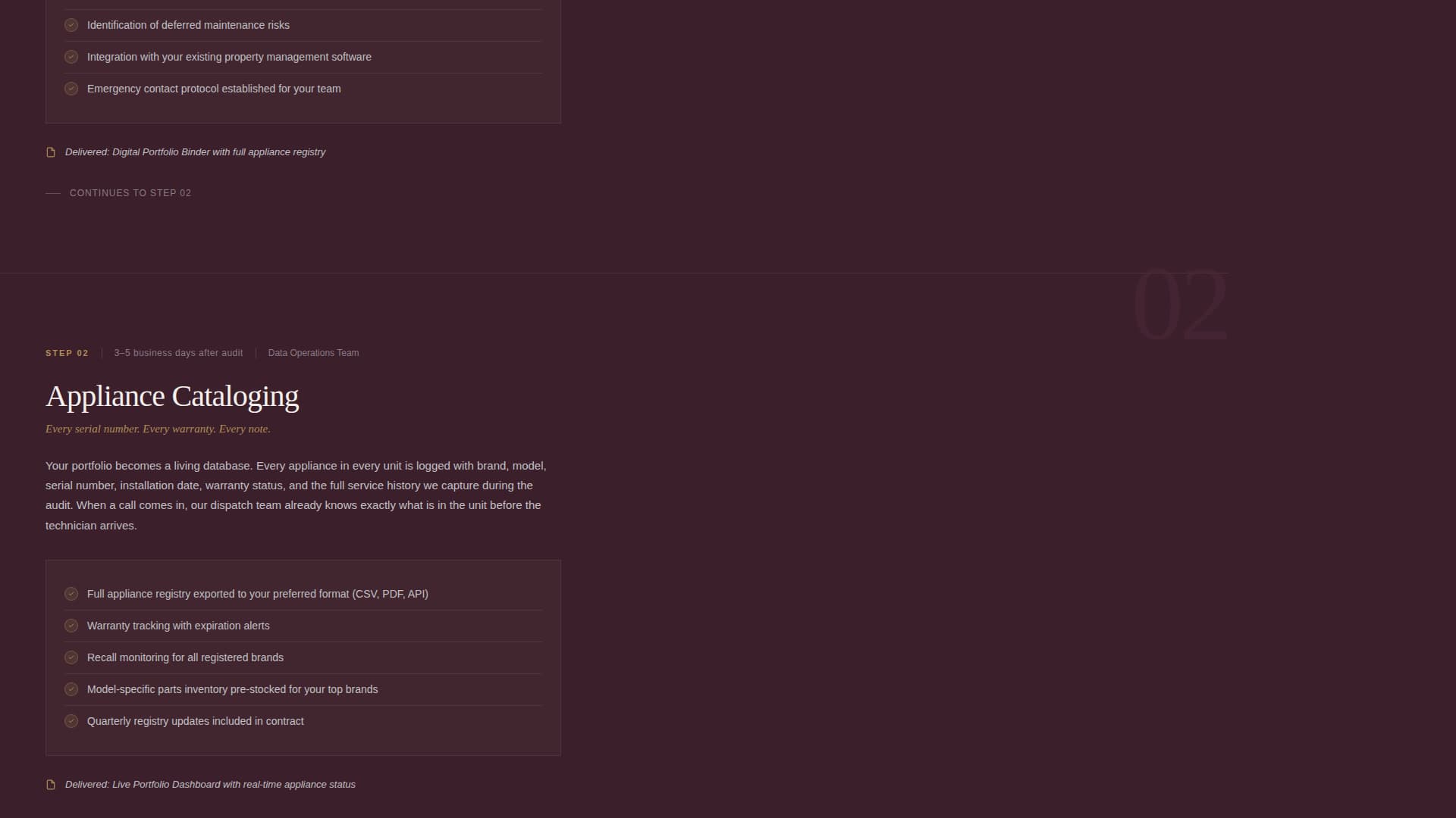 Callout - Elite Appliance Landing Page Template