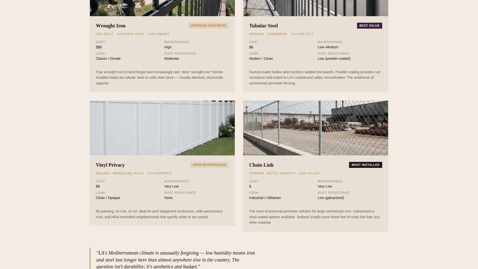 Setback - Authoritative Fencing Landing Page Template