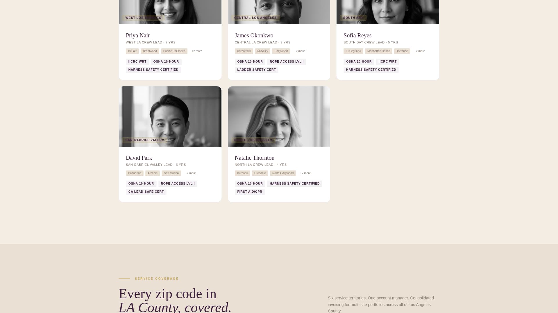Clearline - Authoritative Gutter Landing Page Template