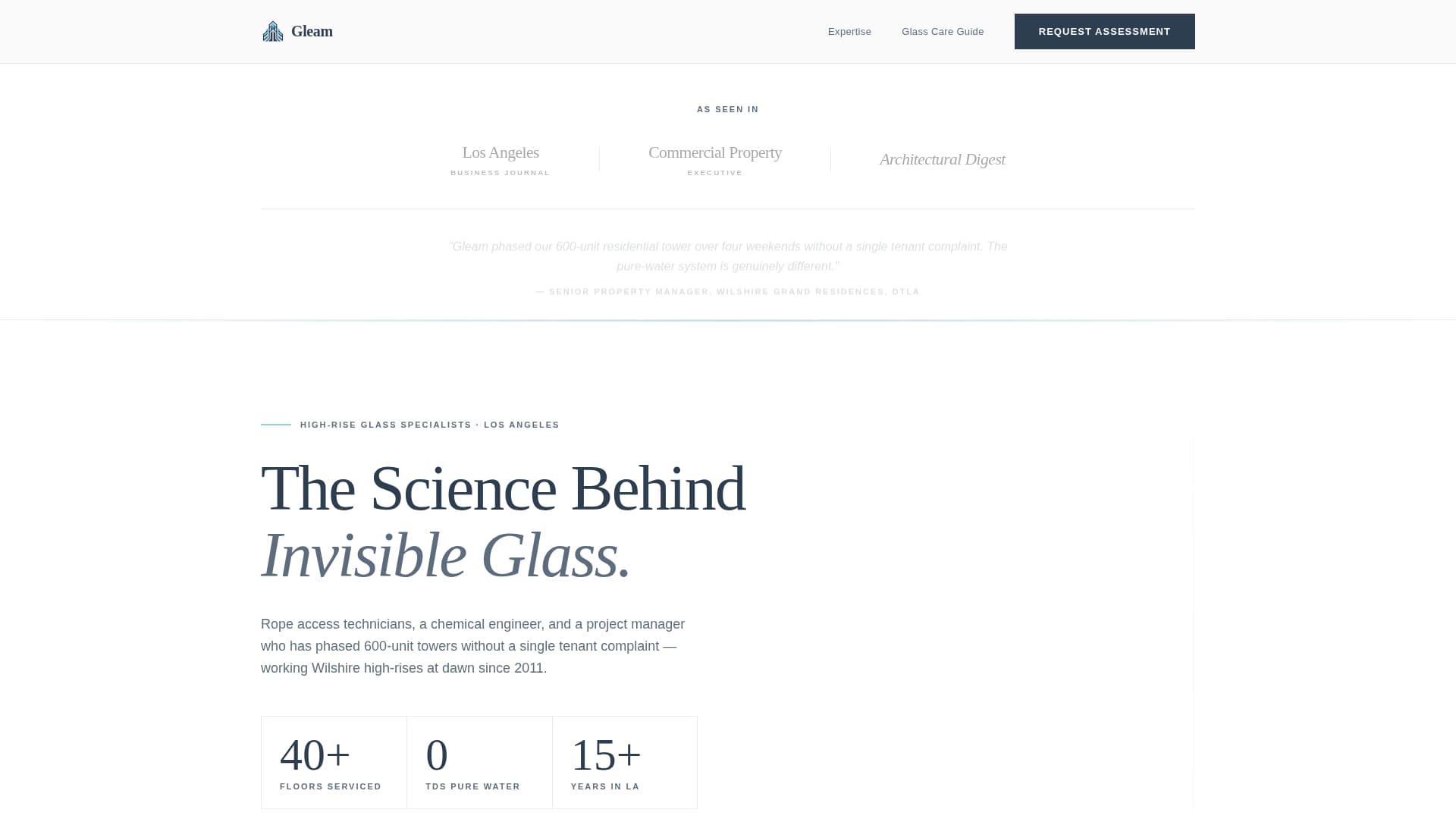 Los Angeles - Modern Landing Page Template