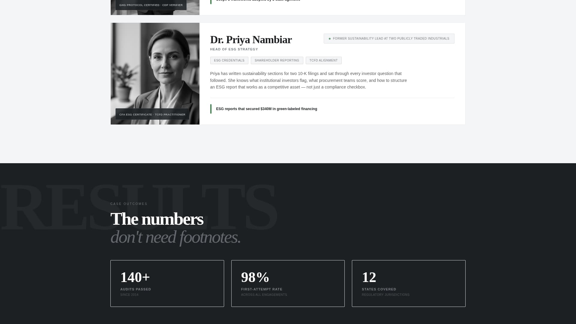 Manufacturing Consulting Booking Website Template