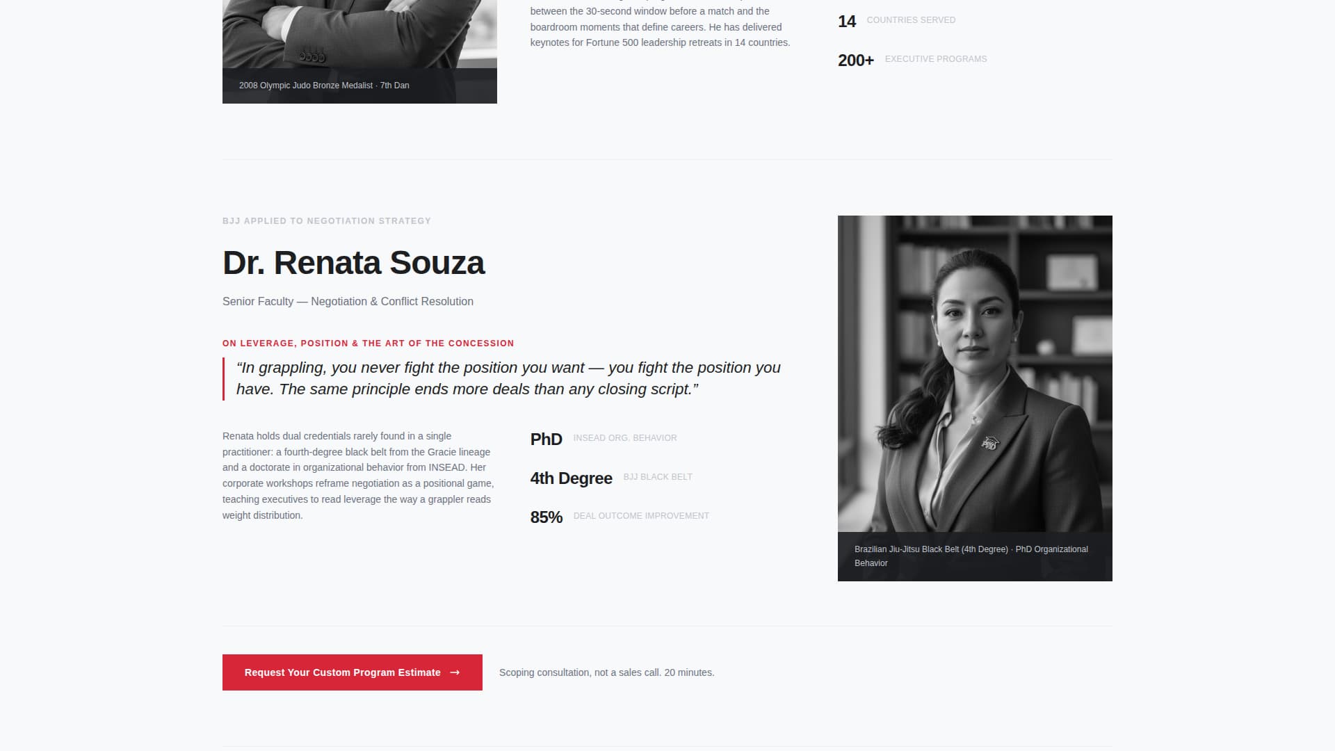 Martial Arts School Marketing Blog Website Template