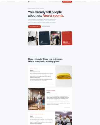Martial Arts School Marketing Professional Website Template