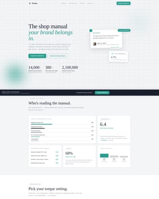 Torque — Reliable Car Repair Landing Page Template