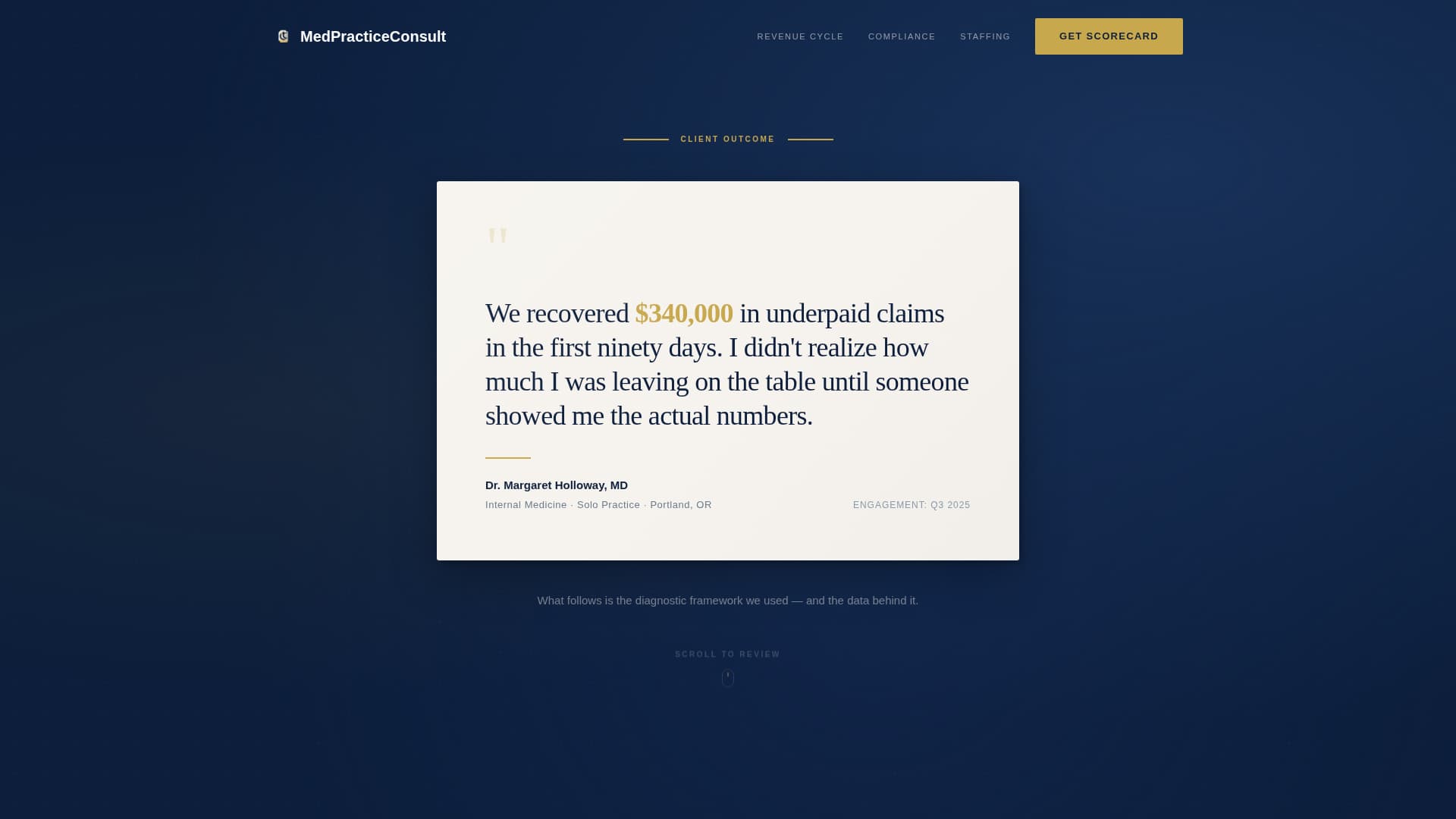 Medconsult - Authoritative Healthcare Landing Page Template