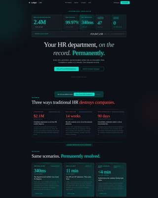 Blockchain-Based Enterprise Software Directory Website Template