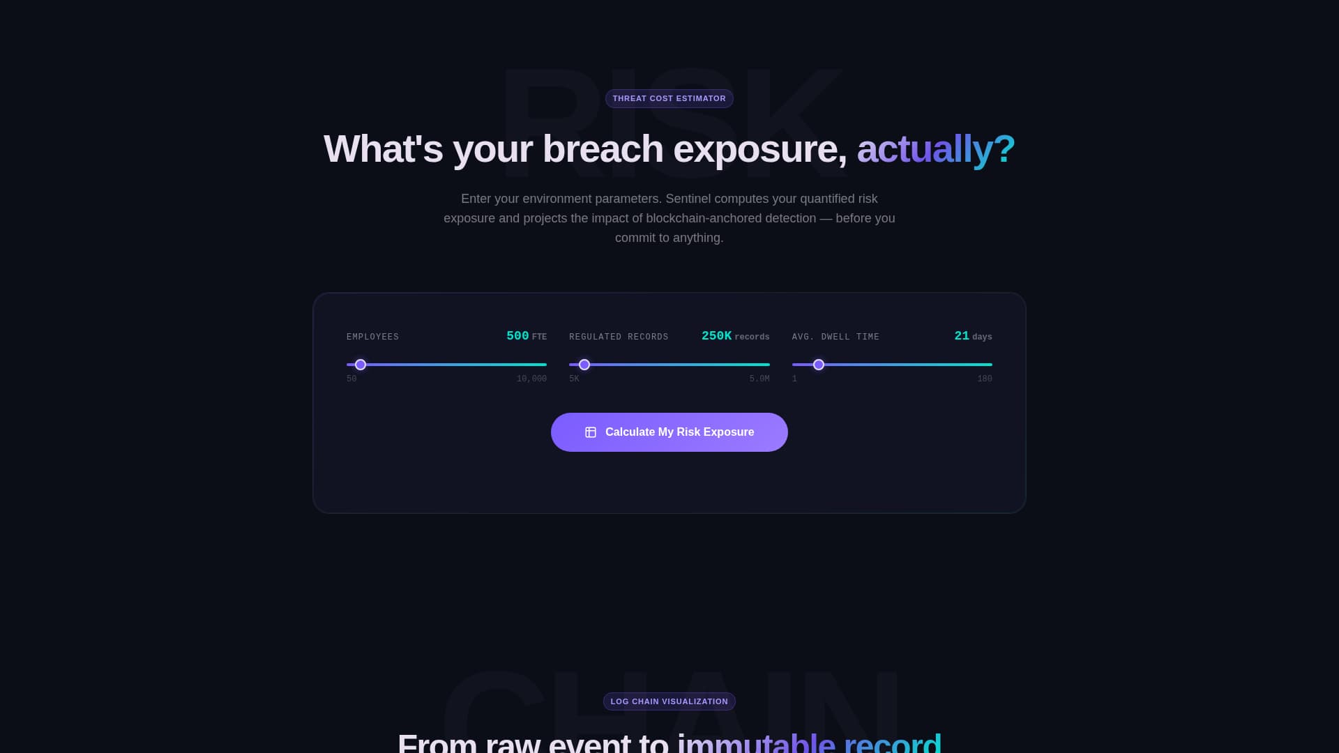Blockchain-Based Enterprise Software Specialist Pricing Website Template