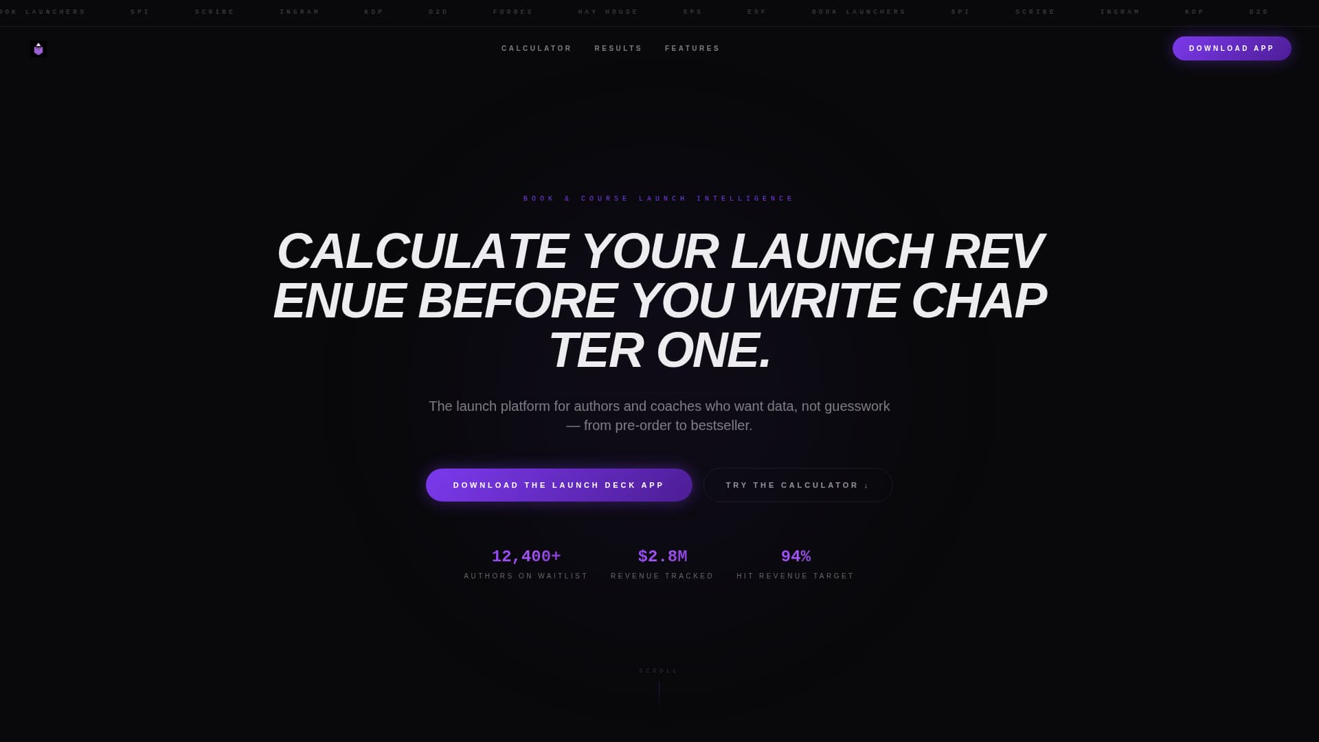 Launchdeck - Dynamic Bookcourse Landing Page Template