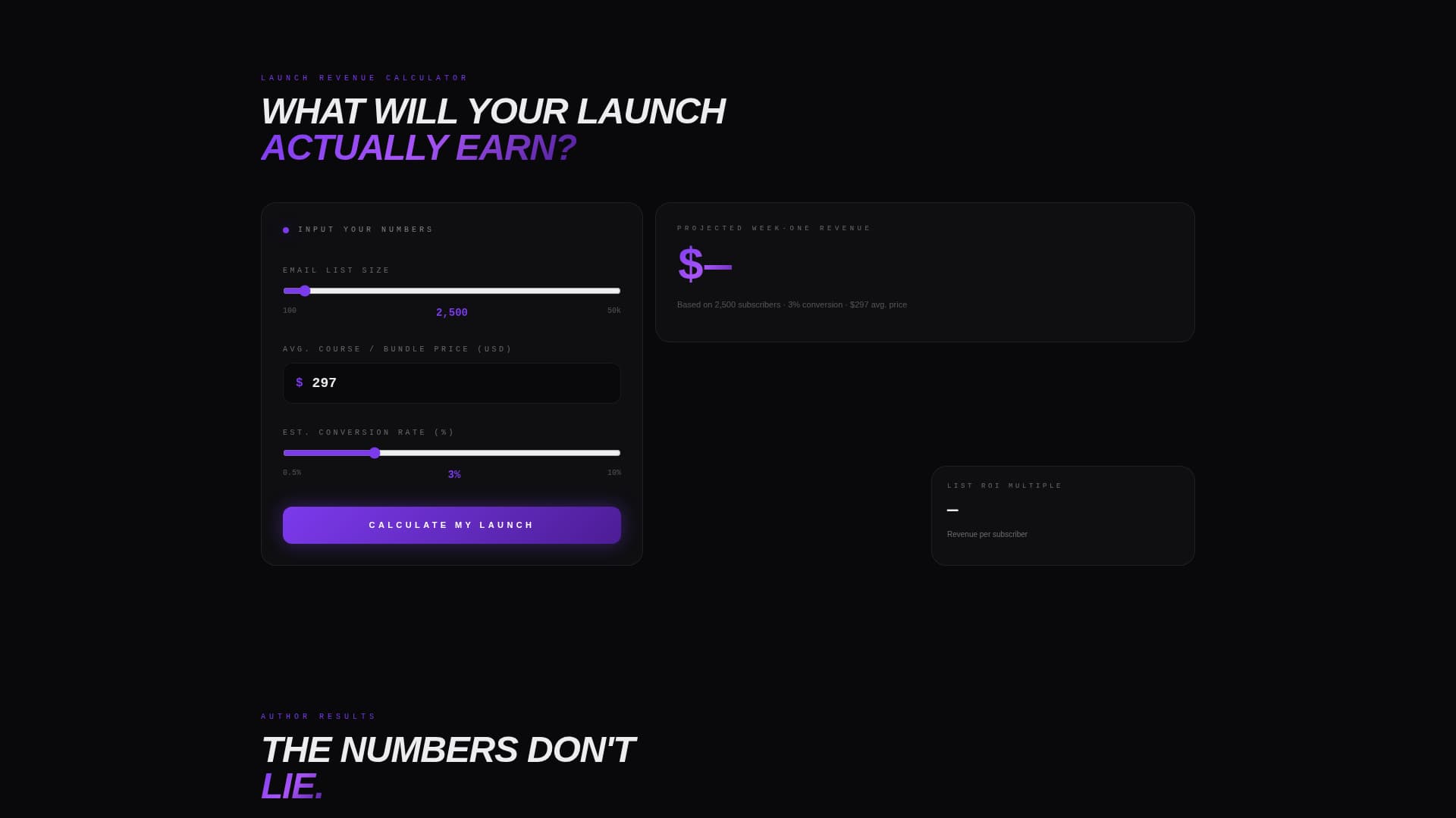 Launchdeck - Dynamic Bookcourse Landing Page Template