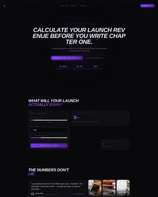 Launchdeck - Dynamic Bookcourse Landing Page Template