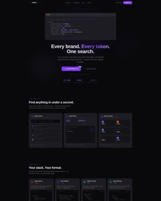 Codex - Searchable Brandguidelines Landing Page Template