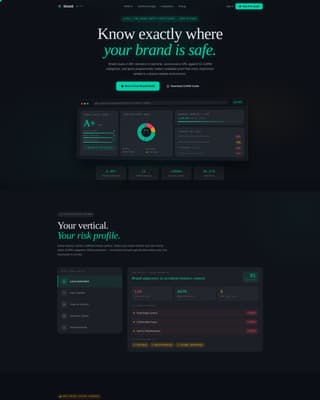 Shield - Intelligent Brandsafety Landing Page Template
