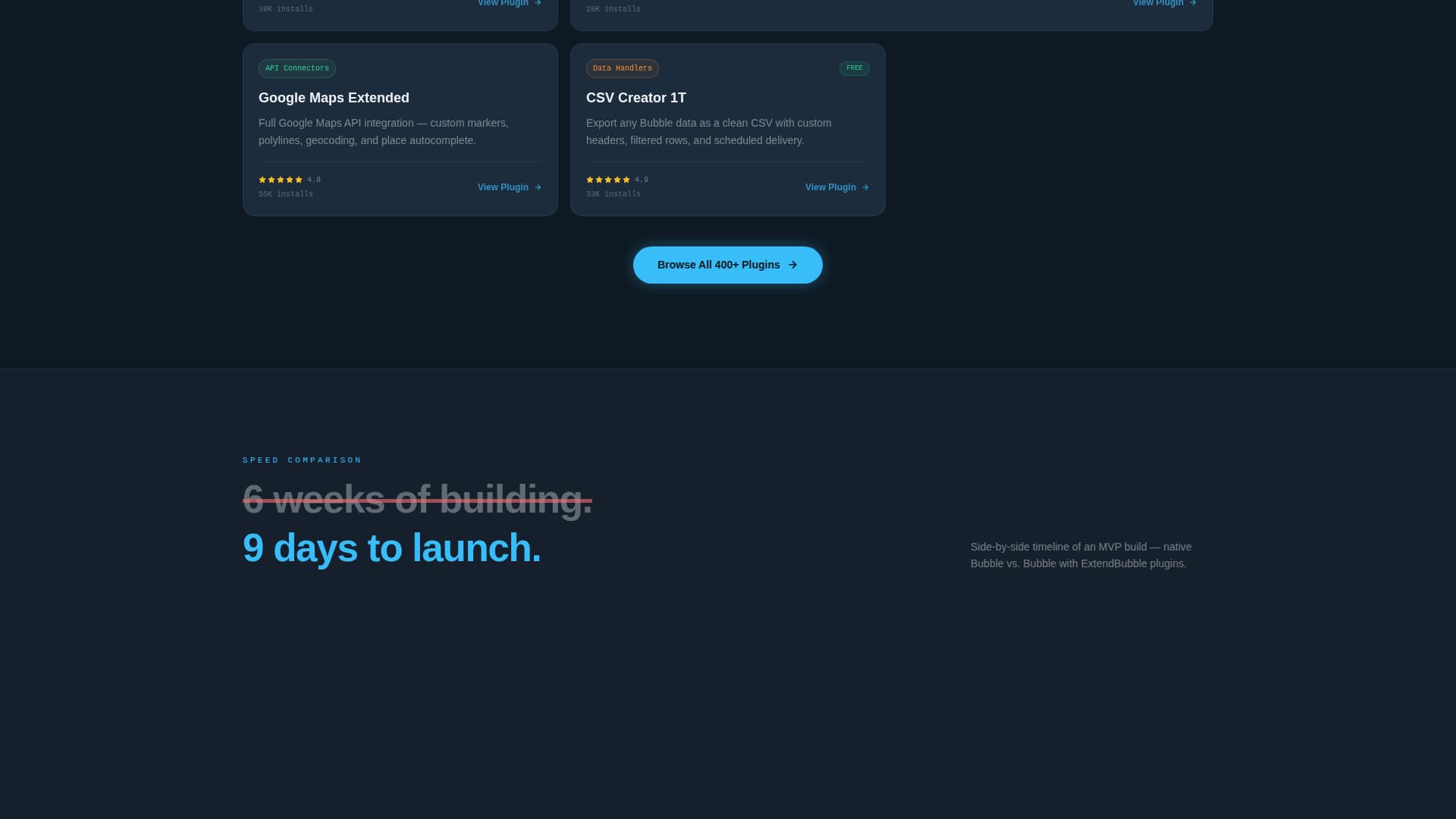 Extend - Powerful Plugin Landing Page Template
