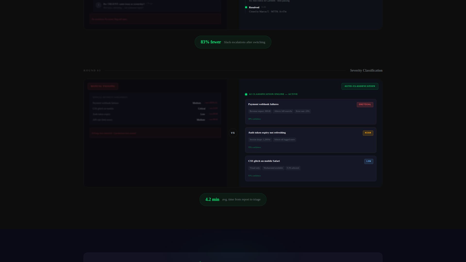 Squash - Powerful Bugtracking Landing Page Template