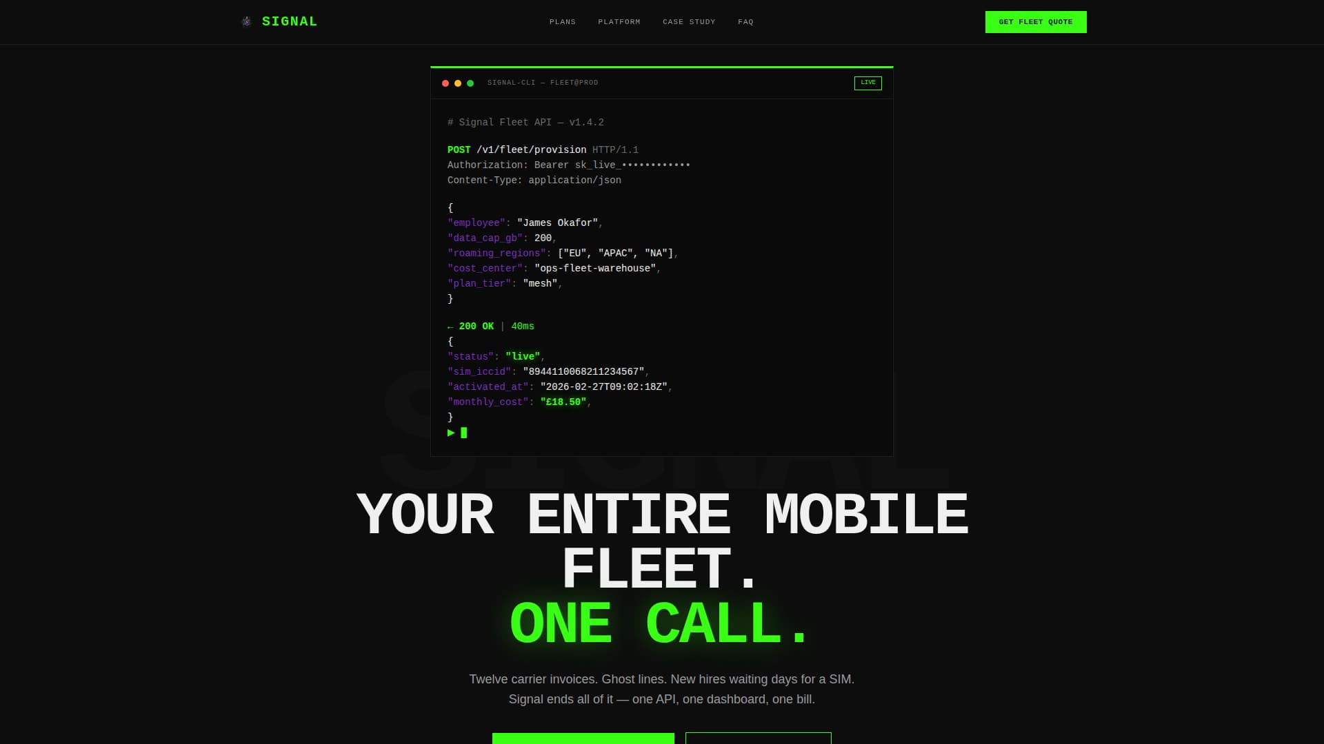 Signal - Powerful Business Landing Page Template