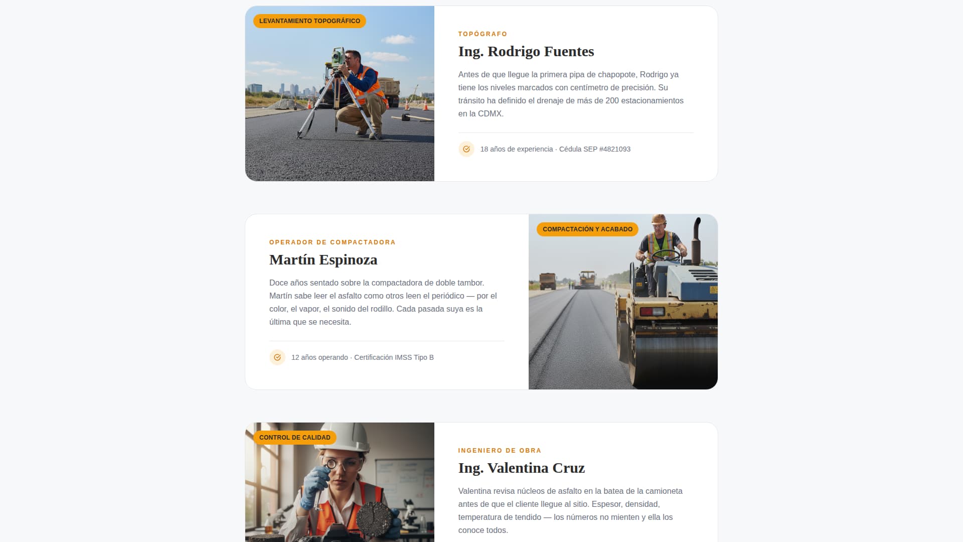 Pavimento - Trusted Asphalt Landing Page Template