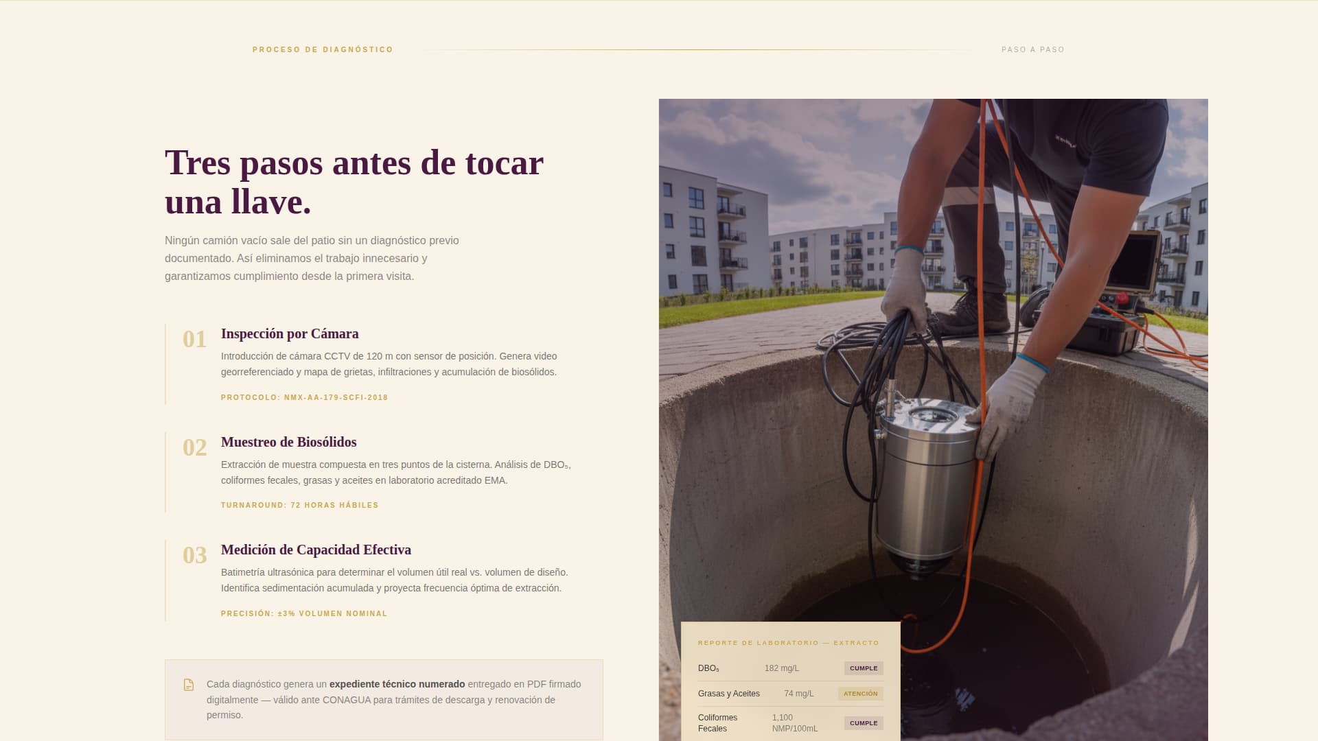 Fosa - Authoritative Septic Landing Page Template
