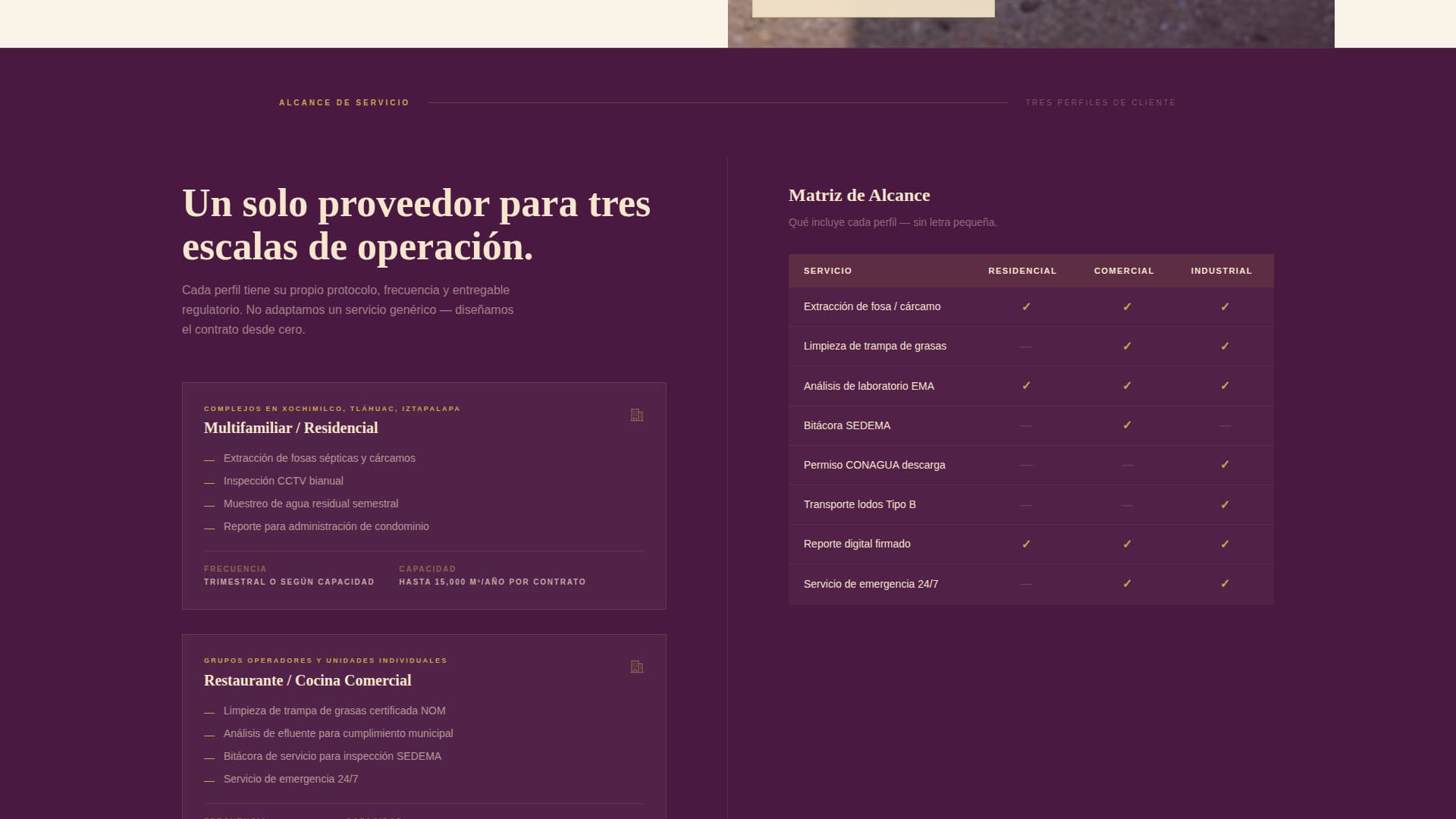 Fosa - Authoritative Septic Landing Page Template