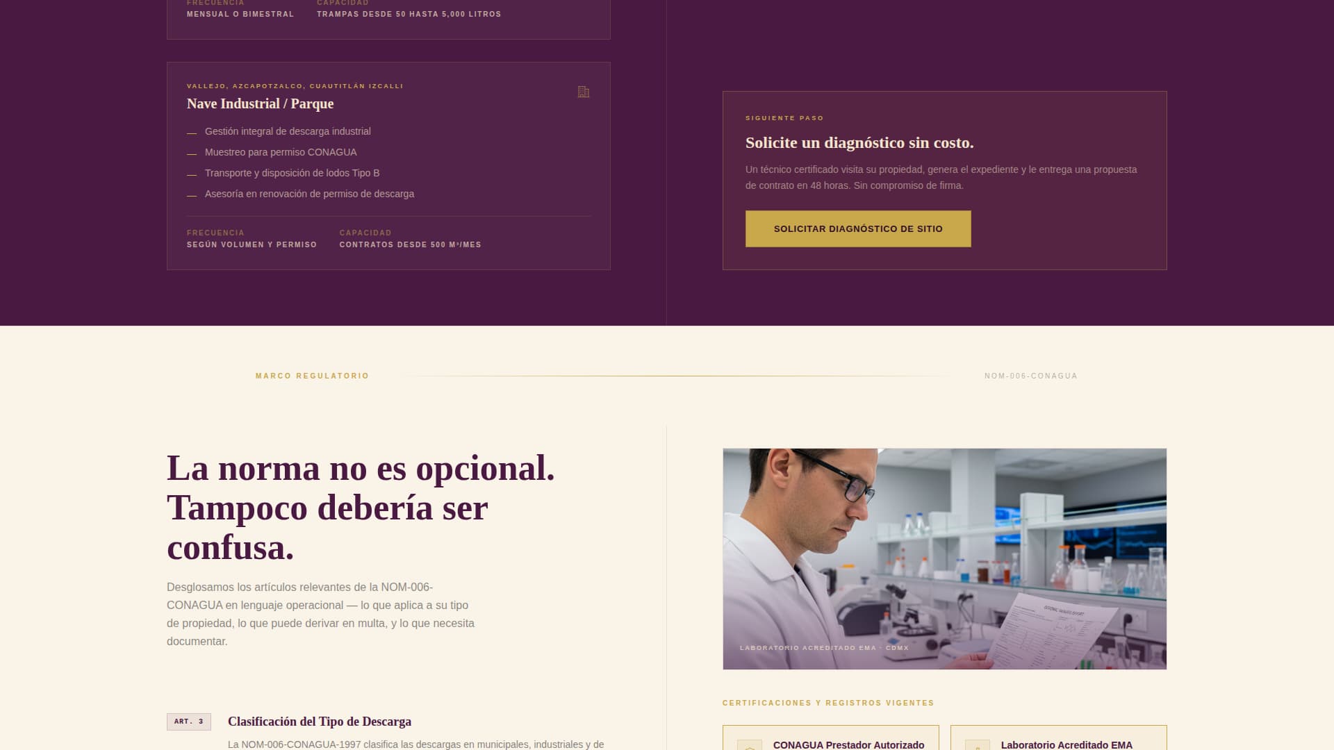 Fosa - Authoritative Septic Landing Page Template