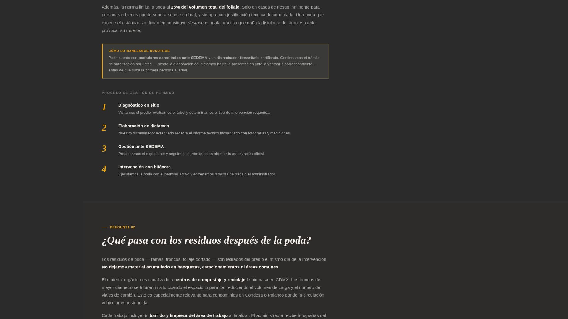 Poda - Precision Arborist Landing Page Template