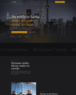 Cristal - Elite Facadecleaning Landing Page Template