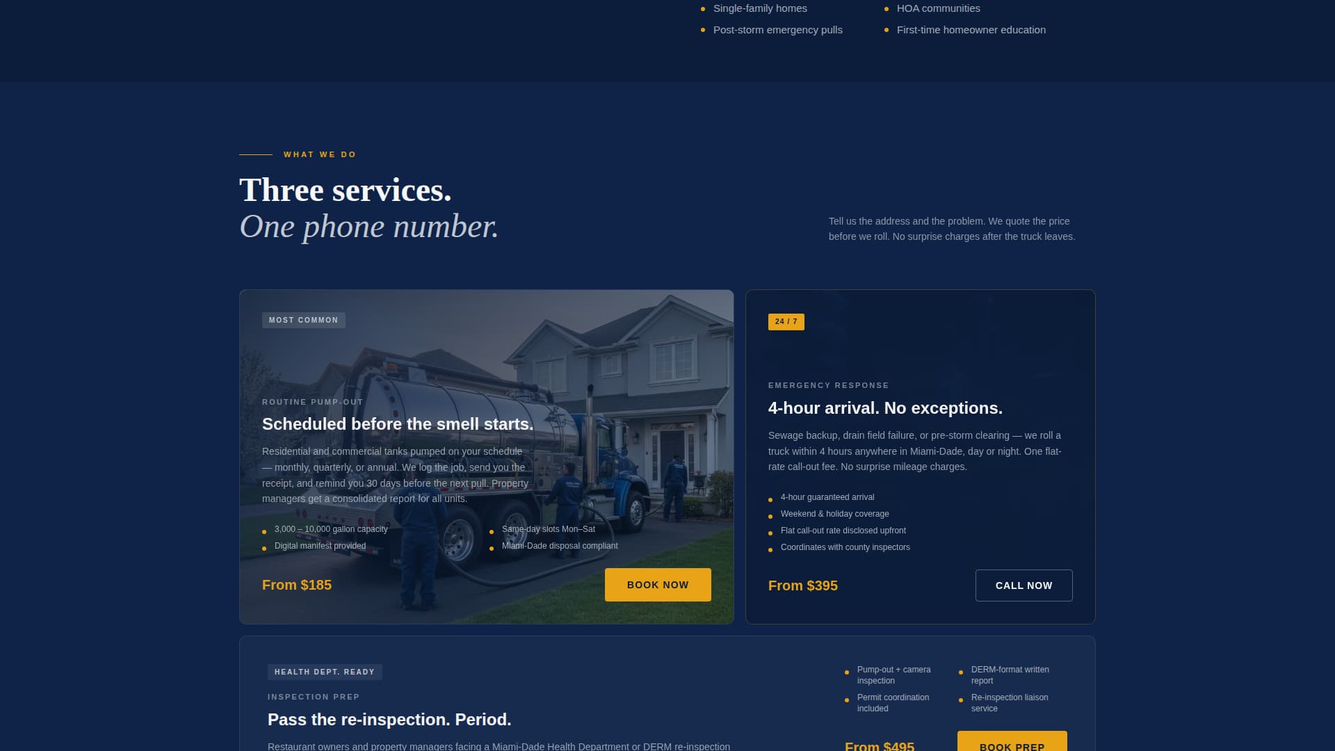 Flow — Authoritative Waste Management Landing Page Template