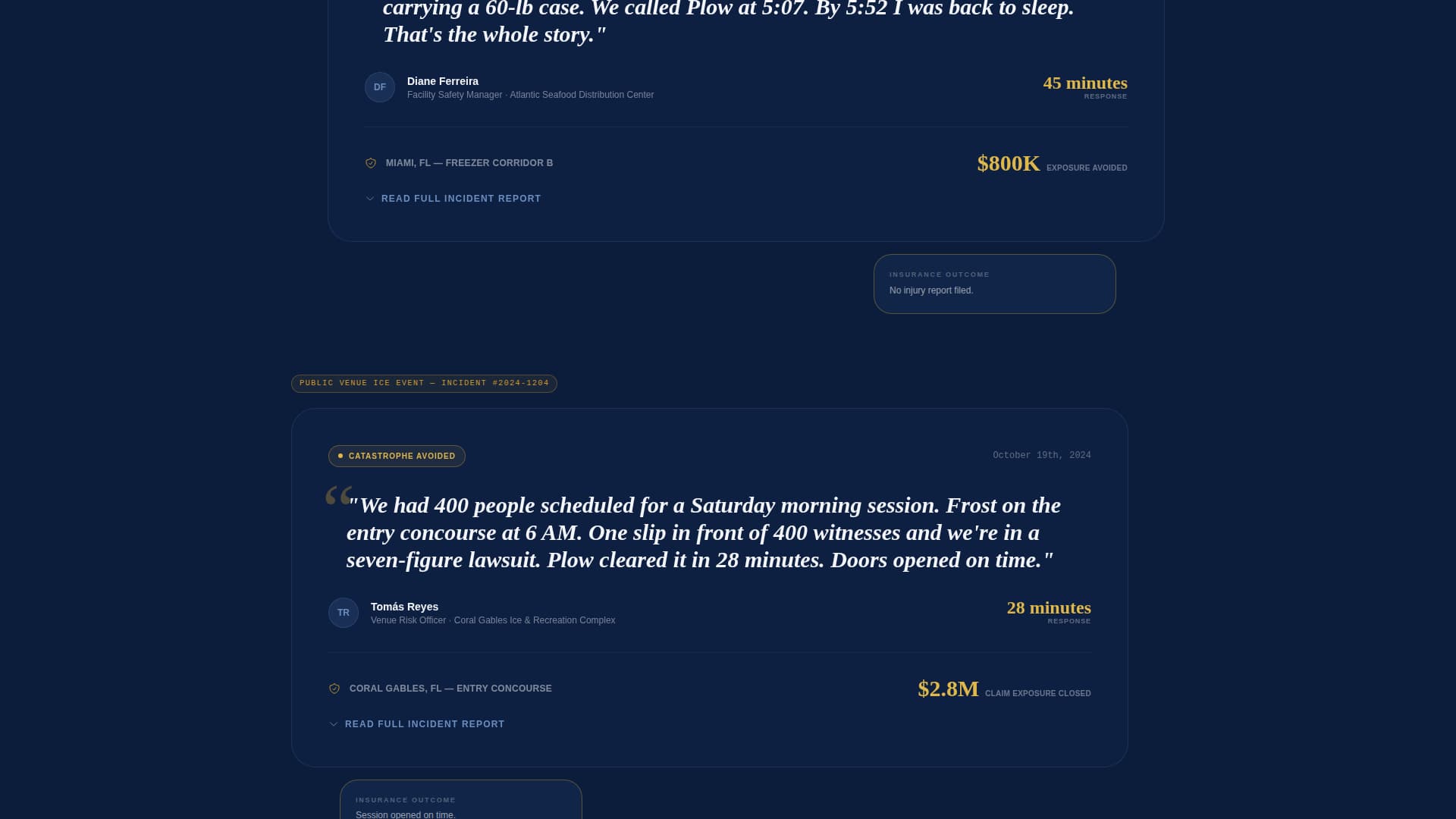 Plow - Authoritative Facility Landing Page Template