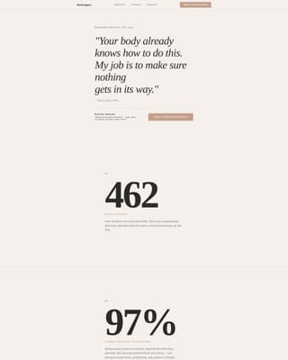 Birthwork - Authoritative Midwife Landing Page Template