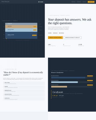 Seam - Authoritative Miningconsultancy Landing Page Template