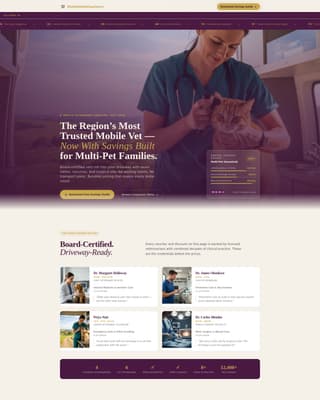 Voucher - Trusted Mobilevet Landing Page Template
