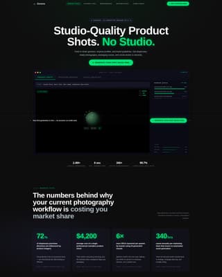 Genera - Powerful Cannabis Landing Page Template