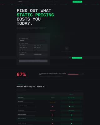 Yield - Dynamic Cannabis Landing Page Template
