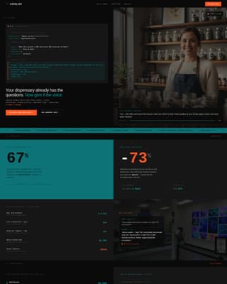 Catalyst - Instant Cannabistech Landing Page Template