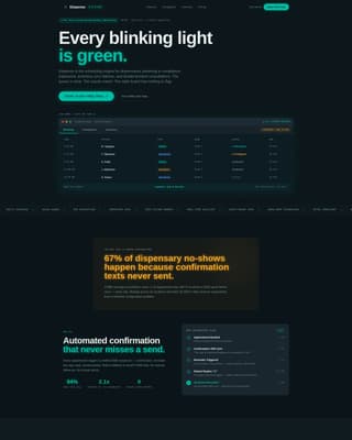 Dispense - Powerful Dispensary Landing Page Template