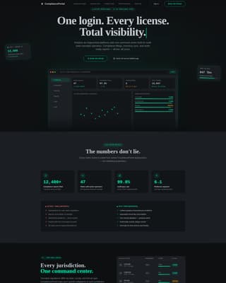 Portal - Precision Cannabis Landing Page Template