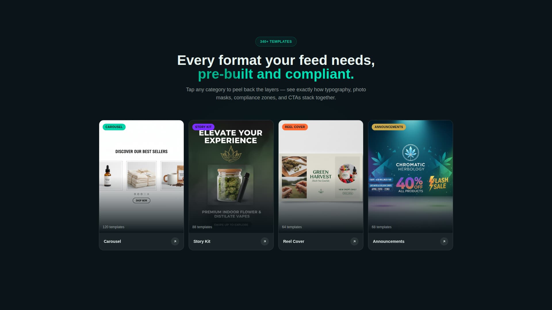 Cannabis Digital Presence Reviews Website Template