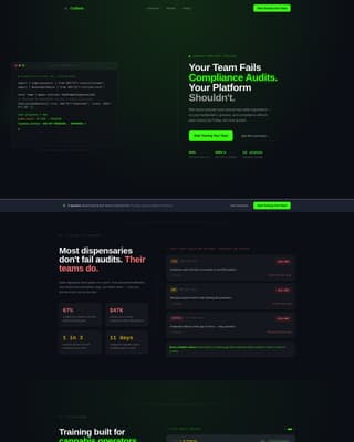 Cannabis Software & SaaS Privacy Policy Website Template