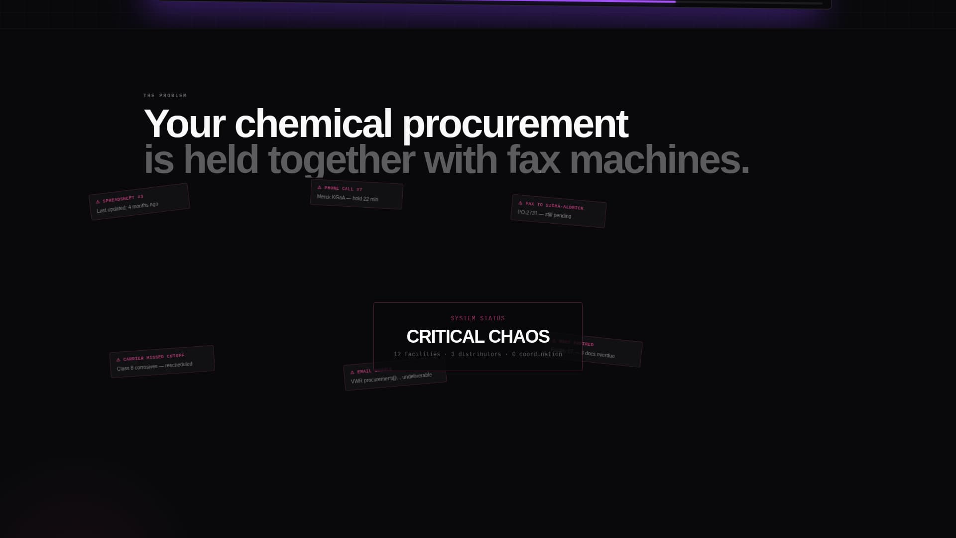 Catalyst - Powerful Chemical Landing Page Template